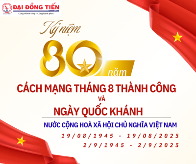 Kỷ niệm 80 Ngày Cách mạng tháng 8 thành công 19/8 & Ngày Quốc Khánh 2/9